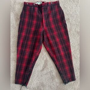 Vintage Woolrich Heavy-Duty Wool Lumberjack/Hunting Pants